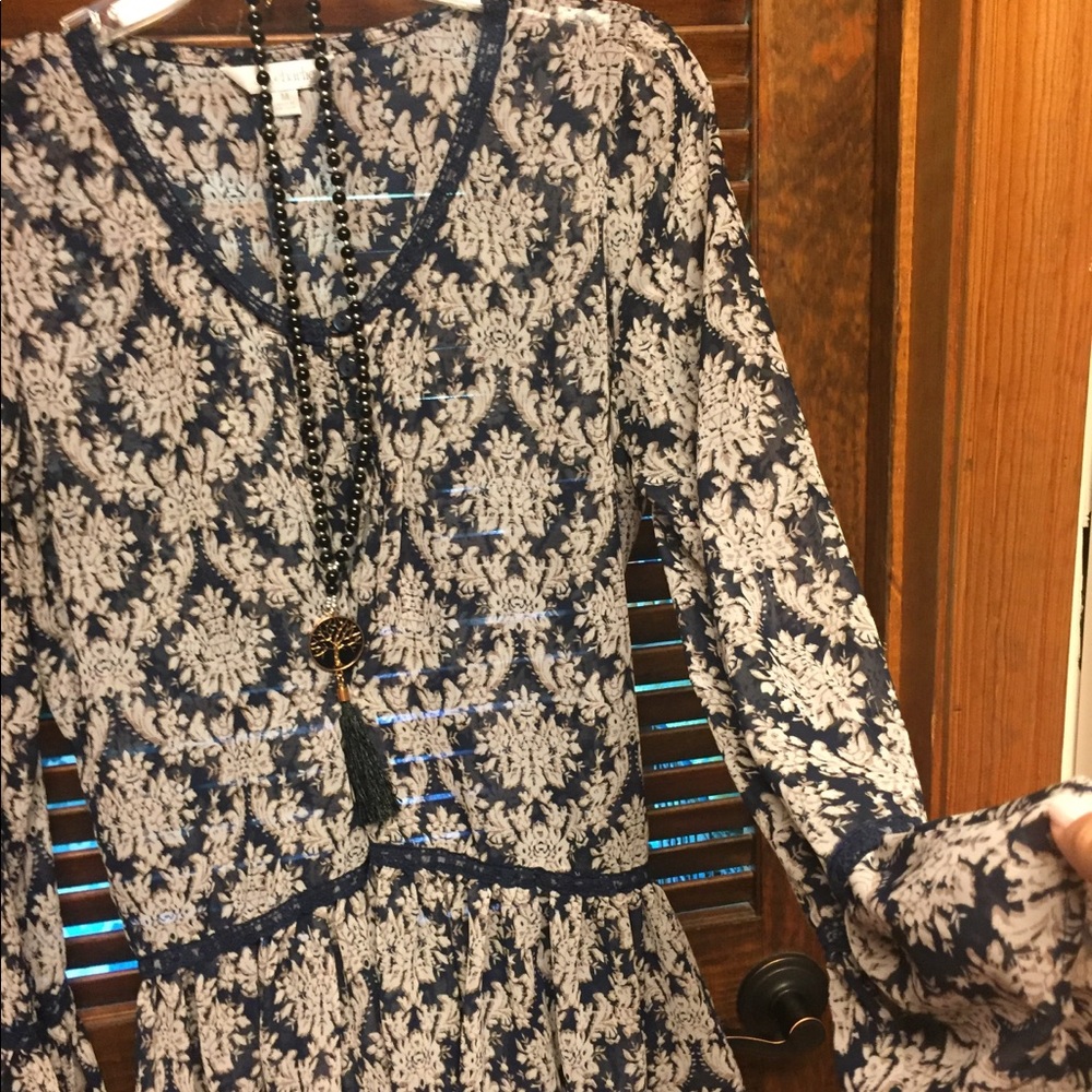 Lightweight Long-sleeve Blouse - charming Charlie
